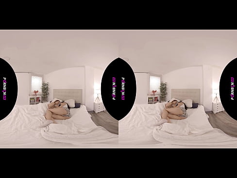 ❤️ PORNBCN VR दोन तरुण लेस्बियन 4K 180 3D व्हर्च्युअल रिअॅलिटीमध्ये खडबडीत जागे झाले जिनिव्हा बेलुची कॅटरिना मोरेनो ❤️ mr.image-kassir.ru वर ❌